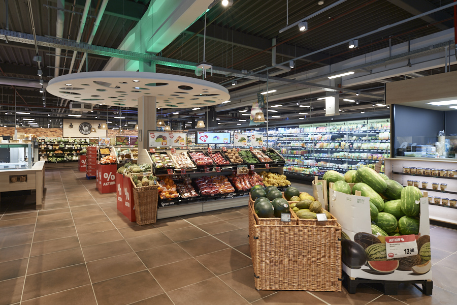 Obst und Gemüse Abteilung
